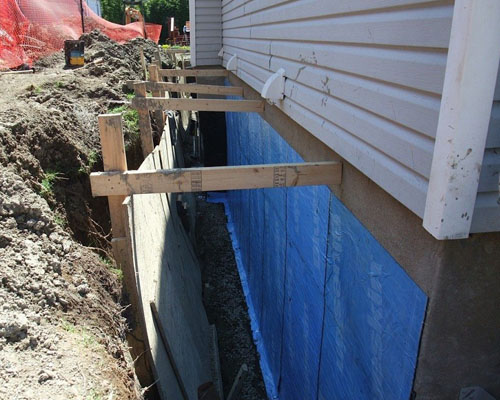 Foundation waterproofing